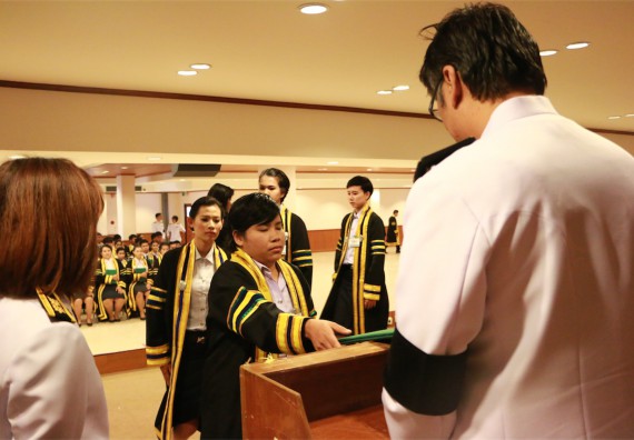 ภาพกิจกรรม พิธีซ้อมรับพระราชทานปริญญาบัตร ประจำปี 2559 วันที่ 5 มกราคม 2560