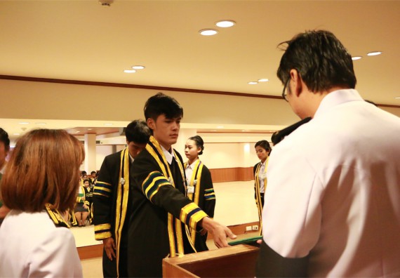 ภาพกิจกรรม พิธีซ้อมรับพระราชทานปริญญาบัตร ประจำปี 2559 วันที่ 5 มกราคม 2560