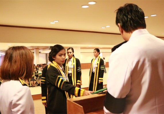 ภาพกิจกรรม พิธีซ้อมรับพระราชทานปริญญาบัตร ประจำปี 2559 วันที่ 5 มกราคม 2560