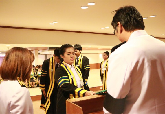 ภาพกิจกรรม พิธีซ้อมรับพระราชทานปริญญาบัตร ประจำปี 2559 วันที่ 5 มกราคม 2560