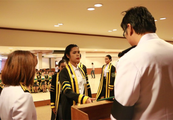 ภาพกิจกรรม พิธีซ้อมรับพระราชทานปริญญาบัตร ประจำปี 2559 วันที่ 5 มกราคม 2560