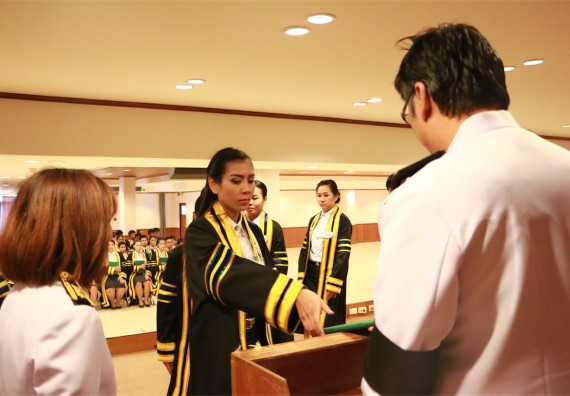 ภาพกิจกรรม พิธีซ้อมรับพระราชทานปริญญาบัตร ประจำปี 2559 วันที่ 5 มกราคม 2560