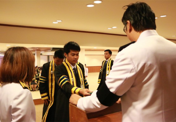 ภาพกิจกรรม พิธีซ้อมรับพระราชทานปริญญาบัตร ประจำปี 2559 วันที่ 5 มกราคม 2560