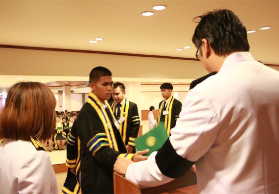 ภาพกิจกรรม พิธีซ้อมรับพระราชทานปริญญาบัตร ประจำปี 2559 วันที่ 5 มกราคม 2560