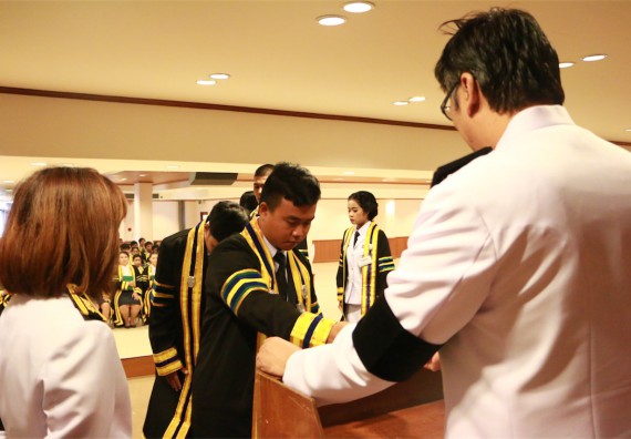 ภาพกิจกรรม พิธีซ้อมรับพระราชทานปริญญาบัตร ประจำปี 2559 วันที่ 5 มกราคม 2560