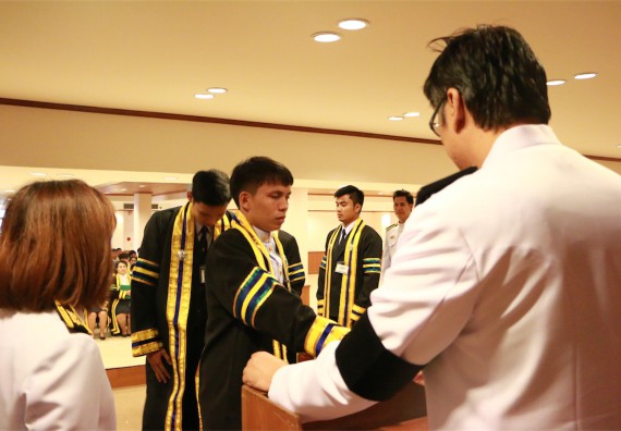 ภาพกิจกรรม พิธีซ้อมรับพระราชทานปริญญาบัตร ประจำปี 2559 วันที่ 5 มกราคม 2560