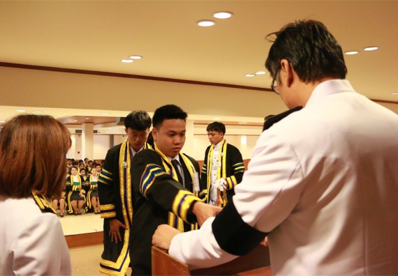 ภาพกิจกรรม พิธีซ้อมรับพระราชทานปริญญาบัตร ประจำปี 2559 วันที่ 5 มกราคม 2560