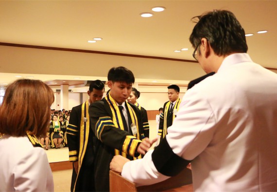 ภาพกิจกรรม พิธีซ้อมรับพระราชทานปริญญาบัตร ประจำปี 2559 วันที่ 5 มกราคม 2560