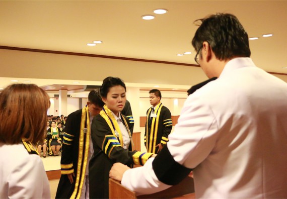 ภาพกิจกรรม พิธีซ้อมรับพระราชทานปริญญาบัตร ประจำปี 2559 วันที่ 5 มกราคม 2560