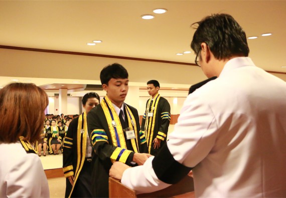 ภาพกิจกรรม พิธีซ้อมรับพระราชทานปริญญาบัตร ประจำปี 2559 วันที่ 5 มกราคม 2560