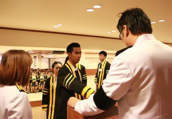 ภาพกิจกรรม พิธีซ้อมรับพระราชทานปริญญาบัตร ประจำปี 2559 วันที่ 5 มกราคม 2560