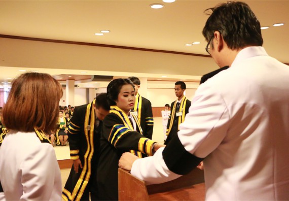 ภาพกิจกรรม พิธีซ้อมรับพระราชทานปริญญาบัตร ประจำปี 2559 วันที่ 5 มกราคม 2560