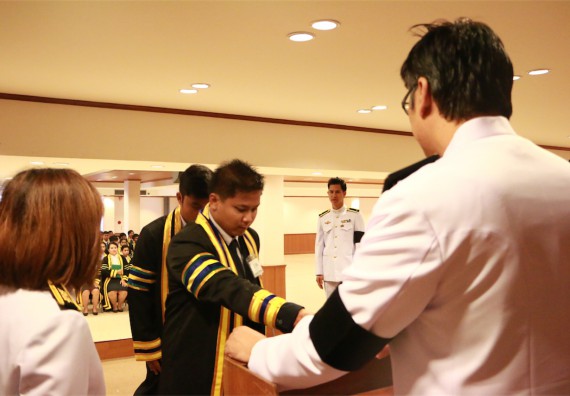 ภาพกิจกรรม พิธีซ้อมรับพระราชทานปริญญาบัตร ประจำปี 2559 วันที่ 5 มกราคม 2560