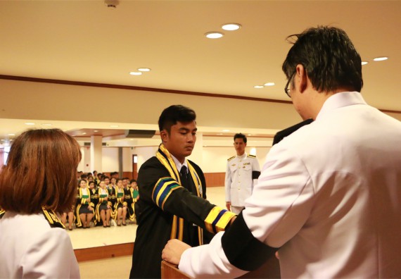 ภาพกิจกรรม พิธีซ้อมรับพระราชทานปริญญาบัตร ประจำปี 2559 วันที่ 5 มกราคม 2560