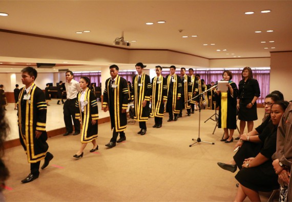 ภาพกิจกรรม พิธีซ้อมรับพระราชทานปริญญาบัตร ประจำปี 2559 วันที่ 5 มกราคม 2560