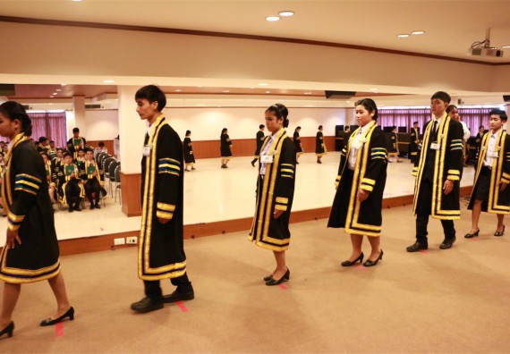 ภาพกิจกรรม พิธีซ้อมรับพระราชทานปริญญาบัตร ประจำปี 2559 วันที่ 5 มกราคม 2560