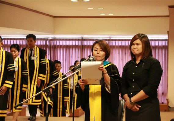 ภาพกิจกรรม พิธีซ้อมรับพระราชทานปริญญาบัตร ประจำปี 2559 วันที่ 5 มกราคม 2560