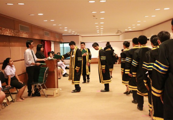 ภาพกิจกรรม พิธีซ้อมรับพระราชทานปริญญาบัตร ประจำปี 2559 วันที่ 5 มกราคม 2560