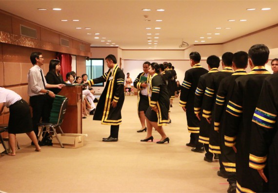 ภาพกิจกรรม พิธีซ้อมรับพระราชทานปริญญาบัตร ประจำปี 2559 วันที่ 5 มกราคม 2560