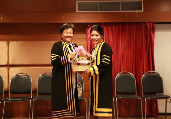 ภาพกิจกรรม พิธีซ้อมรับพระราชทานปริญญาบัตร ประจำปี 2559 วันที่ 5 มกราคม 2560