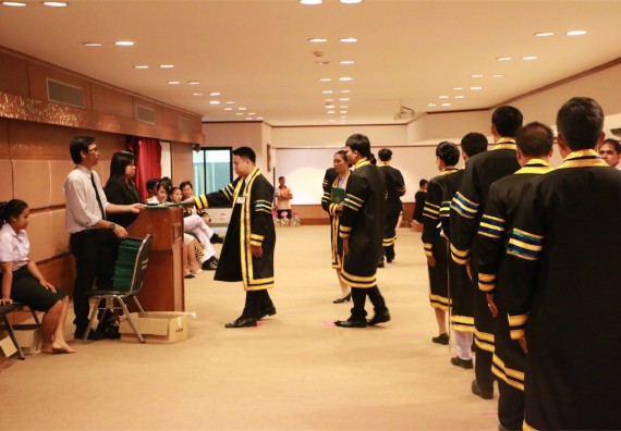 ภาพกิจกรรม พิธีซ้อมรับพระราชทานปริญญาบัตร ประจำปี 2559 วันที่ 5 มกราคม 2560