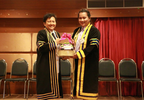 ภาพกิจกรรม พิธีซ้อมรับพระราชทานปริญญาบัตร ประจำปี 2559 วันที่ 5 มกราคม 2560