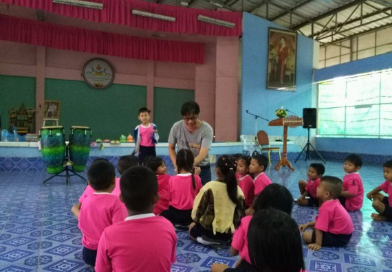 ภาพกิจกรรม คณะวิทยาศาสตร์และเทคโนโลยี จัดการอบรมเชิงปฏิบัติการ ค่ายวิทยาศาสตร์น้อย | โรงเรียนบ้านไตรตรึงษ์