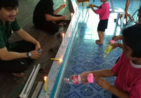 ภาพกิจกรรม คณะวิทยาศาสตร์และเทคโนโลยี จัดการอบรมเชิงปฏิบัติการ ค่ายวิทยาศาสตร์น้อย | โรงเรียนบ้านไตรตรึงษ์