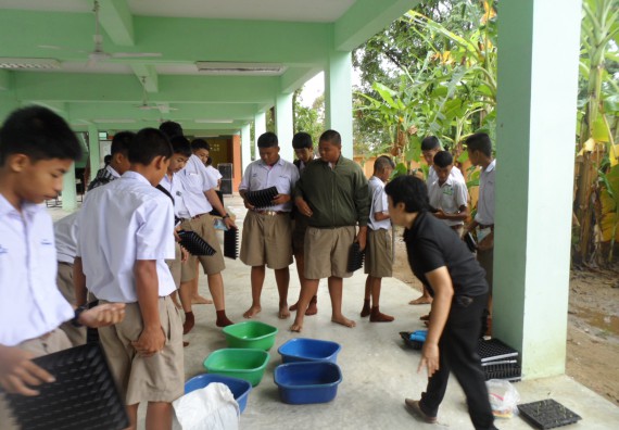 ภาพกิจกรรม โปรแกรมวิชาเกษตรศาสตร์ อบรมโครงการ การขยายพันธุ์พืชผักสวนครัว