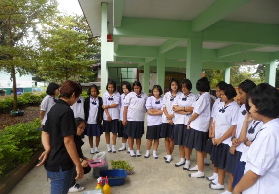 ภาพกิจกรรม โปรแกรมวิชาเกษตรศาสตร์ อบรมโครงการ การขยายพันธุ์พืชผักสวนครัว