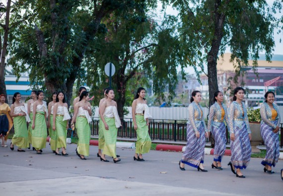 ภาพกิจกรรม คณะวิทยาศาสตร์และเทคโนโลยี เข้าร่วมพิธีเปิดการแสดงดนตรีและนาฎศิลป์นานาชาติ ครั้งที่ 7 