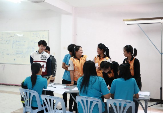 ภาพกิจกรรม เลือกตั้งคณะกรรมการสโมสรนักศึกษา คณะวิทยาศาสตร์และเทคโนโลยี