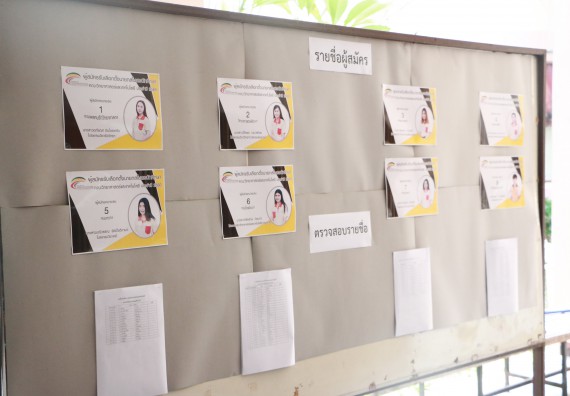 ภาพกิจกรรม เลือกตั้งคณะกรรมการสโมสรนักศึกษา คณะวิทยาศาสตร์และเทคโนโลยี