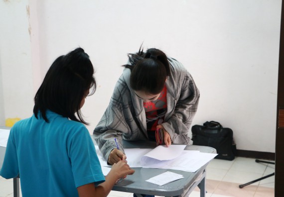 ภาพกิจกรรม เลือกตั้งคณะกรรมการสโมสรนักศึกษา คณะวิทยาศาสตร์และเทคโนโลยี