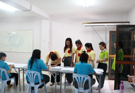 ภาพกิจกรรม เลือกตั้งคณะกรรมการสโมสรนักศึกษา คณะวิทยาศาสตร์และเทคโนโลยี