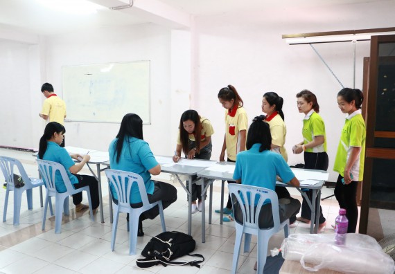 ภาพกิจกรรม เลือกตั้งคณะกรรมการสโมสรนักศึกษา คณะวิทยาศาสตร์และเทคโนโลยี