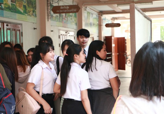 ภาพกิจกรรม เลือกตั้งคณะกรรมการสโมสรนักศึกษา คณะวิทยาศาสตร์และเทคโนโลยี