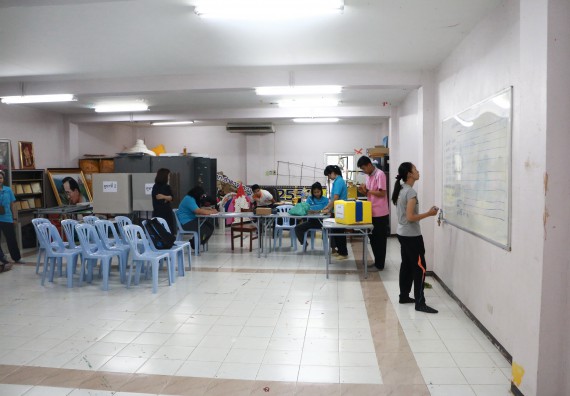 ภาพกิจกรรม เลือกตั้งคณะกรรมการสโมสรนักศึกษา คณะวิทยาศาสตร์และเทคโนโลยี