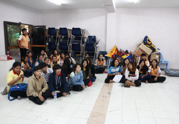 ภาพกิจกรรม เลือกตั้งคณะกรรมการสโมสรนักศึกษา คณะวิทยาศาสตร์และเทคโนโลยี