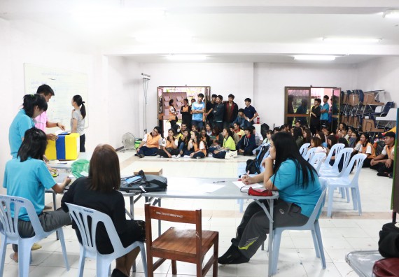 ภาพกิจกรรม เลือกตั้งคณะกรรมการสโมสรนักศึกษา คณะวิทยาศาสตร์และเทคโนโลยี