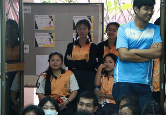 ภาพกิจกรรม เลือกตั้งคณะกรรมการสโมสรนักศึกษา คณะวิทยาศาสตร์และเทคโนโลยี