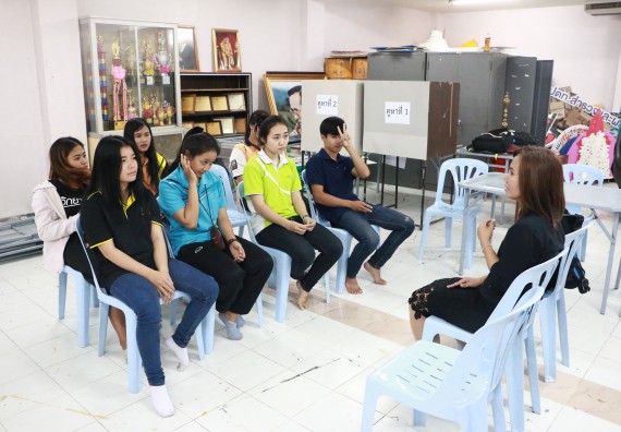 ภาพกิจกรรม เลือกตั้งคณะกรรมการสโมสรนักศึกษา คณะวิทยาศาสตร์และเทคโนโลยี