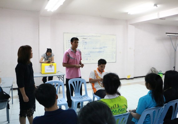 ภาพกิจกรรม เลือกตั้งคณะกรรมการสโมสรนักศึกษา คณะวิทยาศาสตร์และเทคโนโลยี