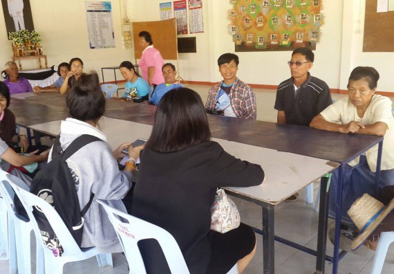 ภาพกิจกรรม โปรแกรมวิชาชีววิทยา ได้จัดกิจกรรมประชุมกลุ่มเกษตรกรสำรวจความต้องการชาวบ้านในการเลี้ยงไส้เดือน