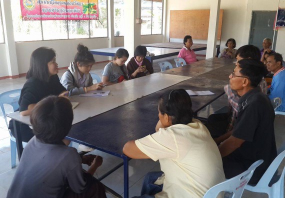 ภาพกิจกรรม โปรแกรมวิชาชีววิทยา ได้จัดกิจกรรมประชุมกลุ่มเกษตรกรสำรวจความต้องการชาวบ้านในการเลี้ยงไส้เดือน