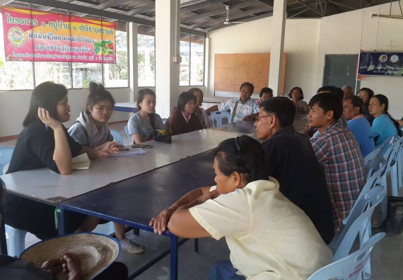 ภาพกิจกรรม โปรแกรมวิชาชีววิทยา ได้จัดกิจกรรมประชุมกลุ่มเกษตรกรสำรวจความต้องการชาวบ้านในการเลี้ยงไส้เดือน