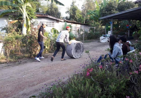 ภาพกิจกรรม โปรแกรมวิชาชีววิทยา ได้จัดกิจกรรมประชุมกลุ่มเกษตรกรสำรวจความต้องการชาวบ้านในการเลี้ยงไส้เดือน