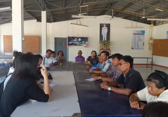 ภาพกิจกรรม โปรแกรมวิชาชีววิทยา ได้จัดกิจกรรมประชุมกลุ่มเกษตรกรสำรวจความต้องการชาวบ้านในการเลี้ยงไส้เดือน