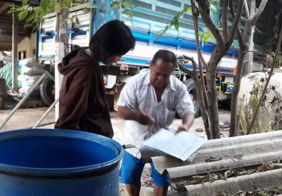 ภาพกิจกรรม โปรแกรมวิชาชีววิทยา ได้จัดกิจกรรมส่งเสริมการเลี้ยงไส้เดือนดิน