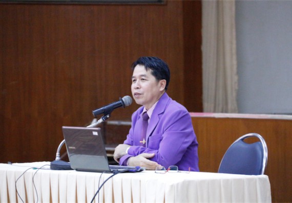 ภาพกิจกรรม คณะวิทยาศาสตร์และเทคโนโลยี จัดกิจกรรมส่งเสริมคุณธรรมจริยธรรมสำหรับนักศึกษา